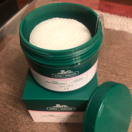 CICA マイルドトナーパッド/VT/トナーパッドを使ったクチコミ(1枚目)