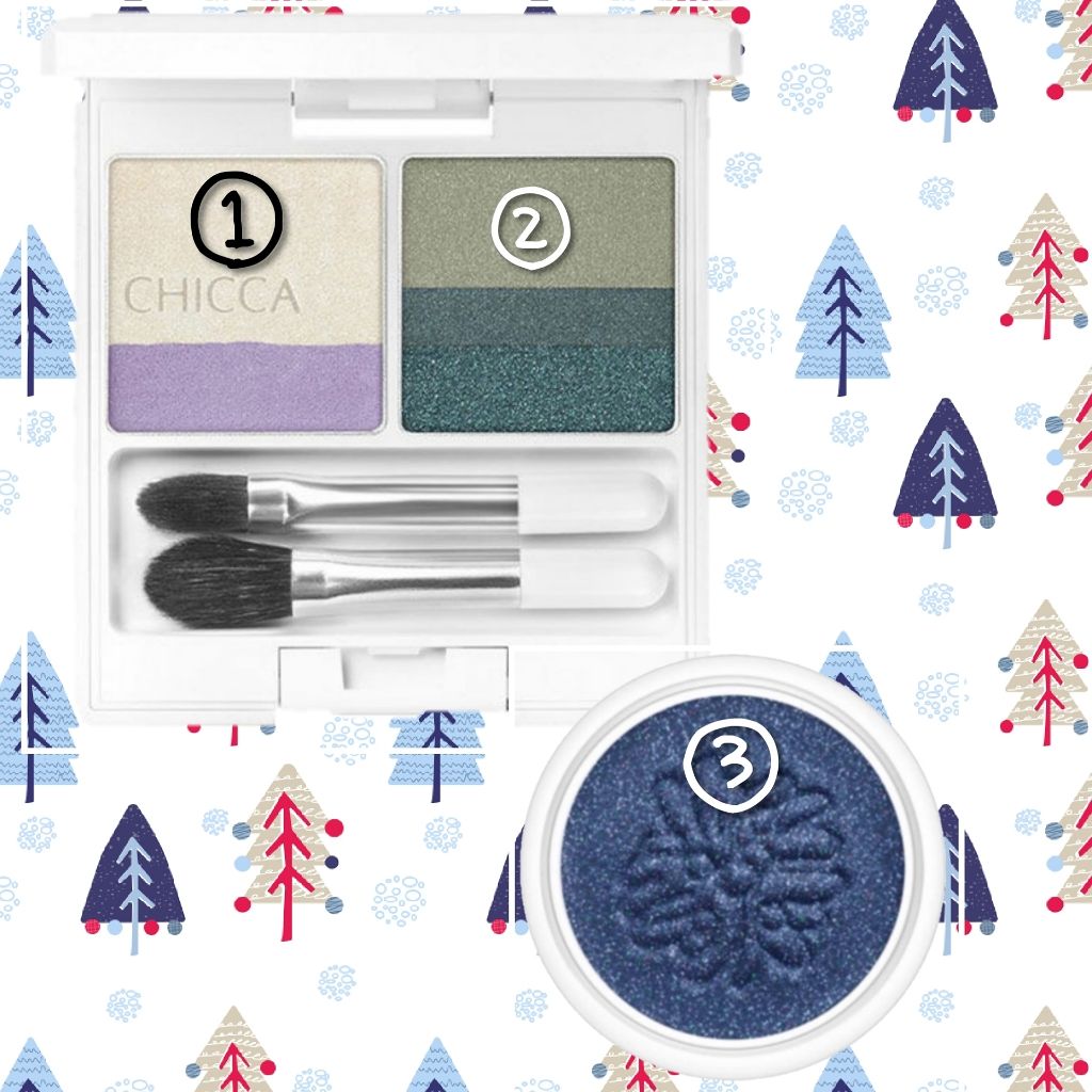 フローレスグロウ リッドテクスチャー アイシャドウ/CHICCA/アイシャドウパレットを使ったクチコミ(2枚目)