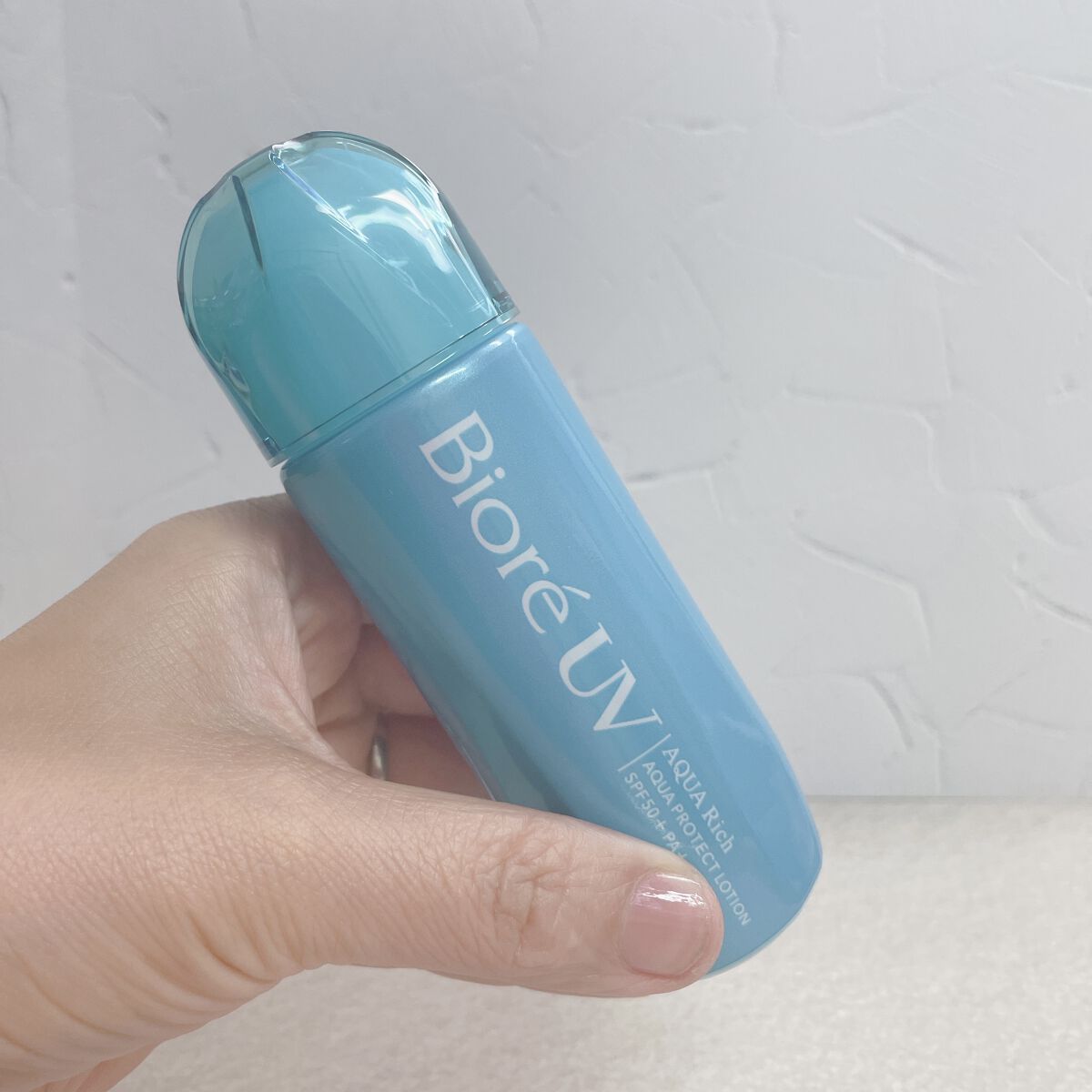 ビオレUV アクアリッチ アクアプロテクトローション(水層パック)/ビオレ/日焼け止めローションを使ったクチコミ（3枚目）