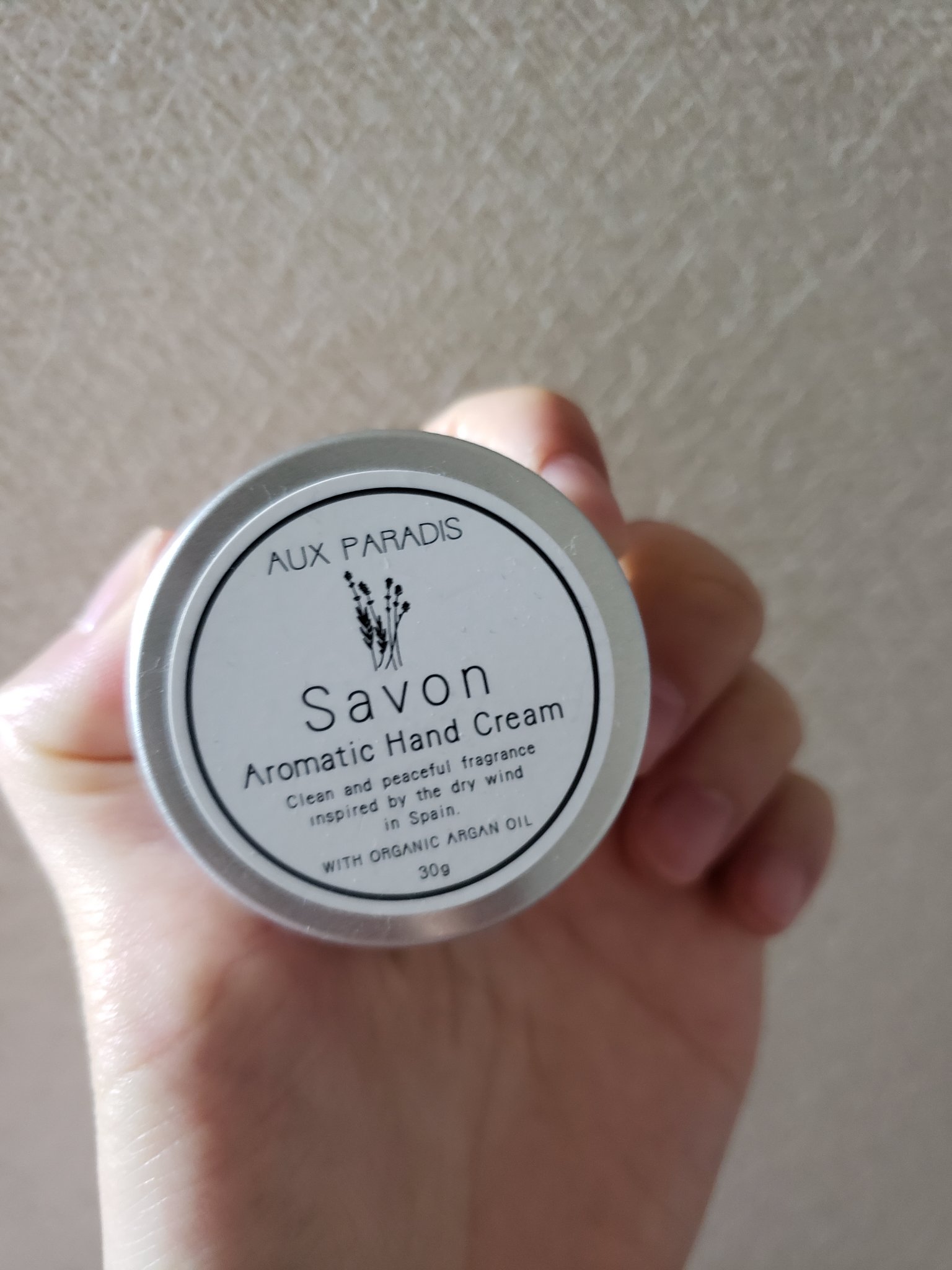 アロマティック ハンドクリーム #04 Savon/AUX PARADIS/ハンドクリームを使ったクチコミ（1枚目）