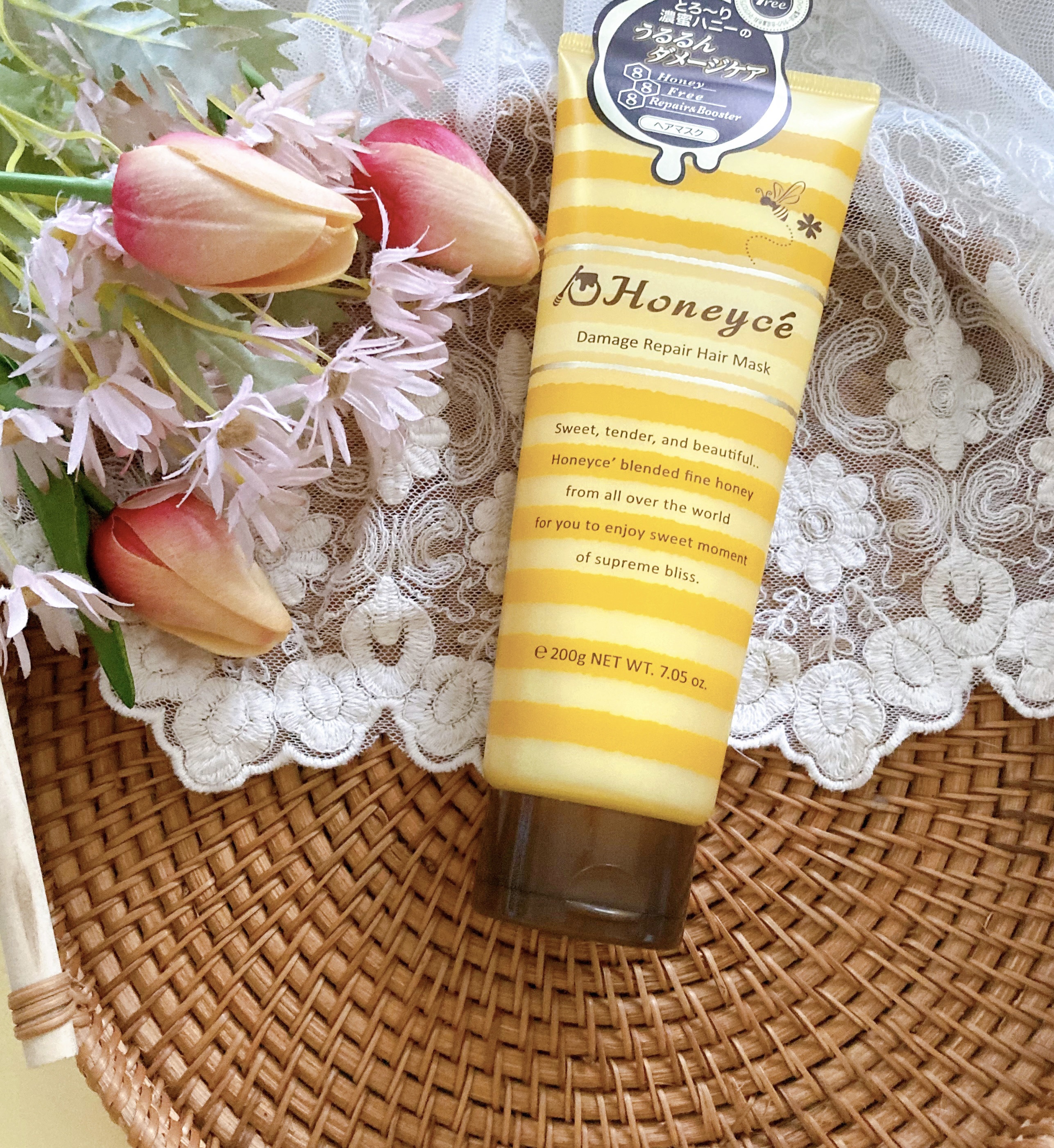 ハニーチェ ダメージリペア ヘアマスクY  R/ハニーチェ/ヘアマスク・ヘアパックを使ったクチコミ（1枚目）
