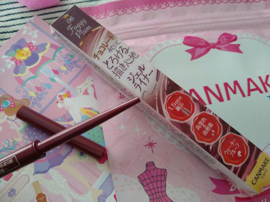 クリーミータッチライナー/キャンメイク/ジェルアイライナーを使ったクチコミ(5枚目)