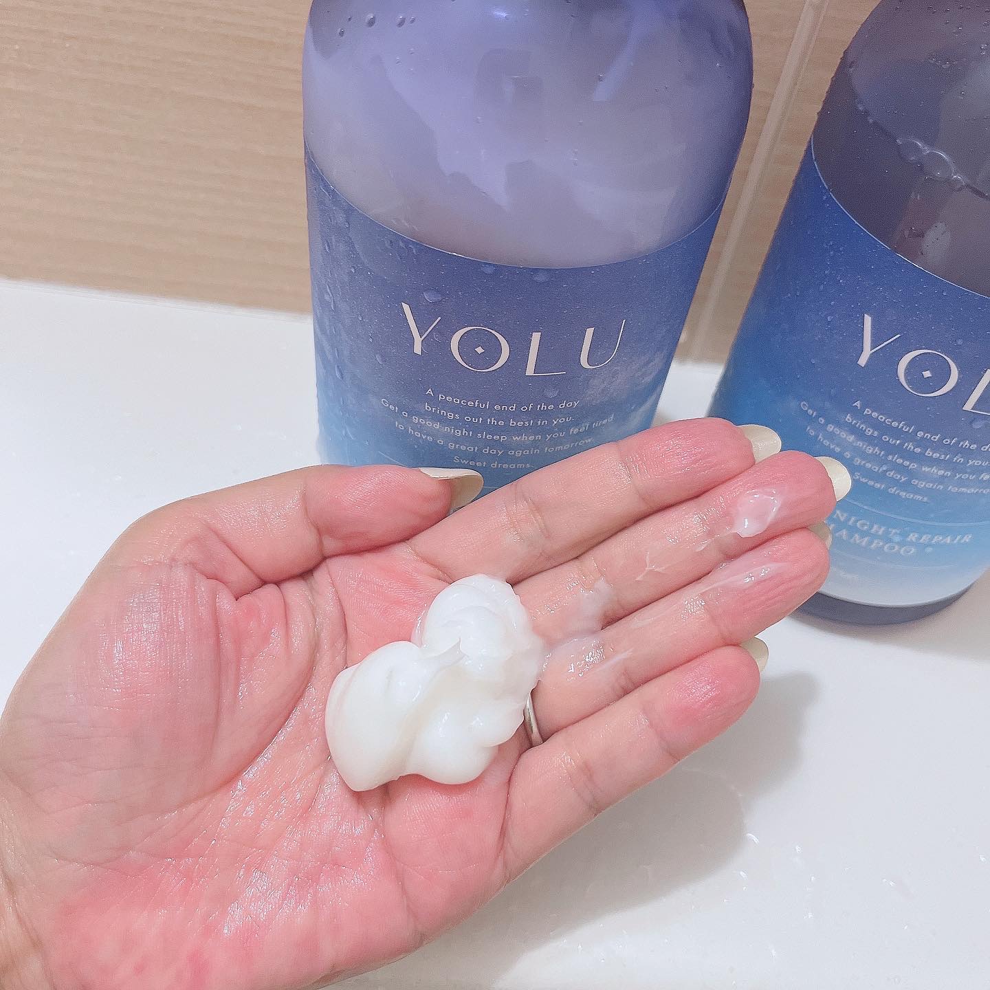 nao@フォロバ100のクチコミ「ヨル 
リラックス ナイト リペア シャンプー＆トリートメント

リラックスナイトはサラサラタ.....」（3枚目）