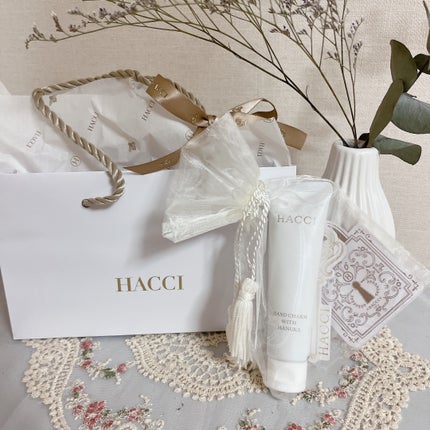 HACCI ハンドチャーム/HACCI/ハンドクリームを使ったクチコミ(4枚目)