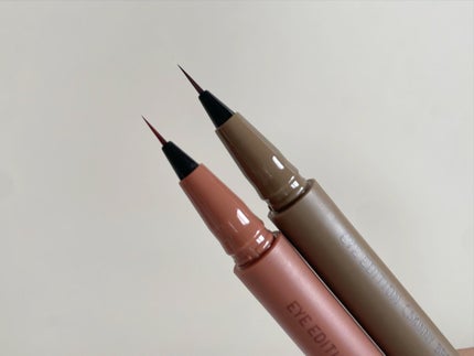 エテュセ アイエディション(スキニーブロウライナー)/ettusais/リキッドアイブロウを使ったクチコミ(4枚目)