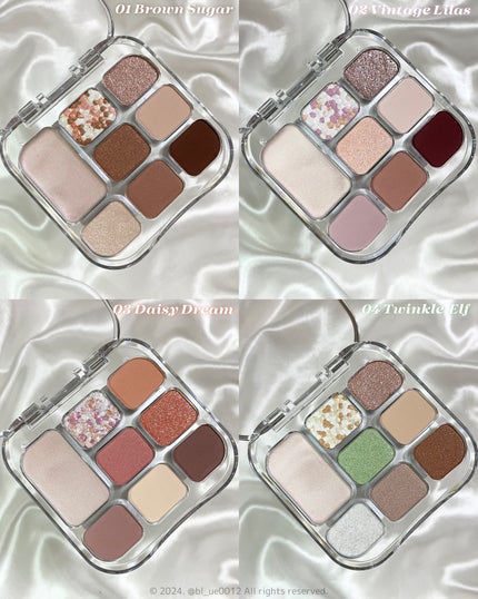 イロミッケ 8色アイシャドウパレット/iromikke/アイシャドウパレットを使ったクチコミ(4枚目)