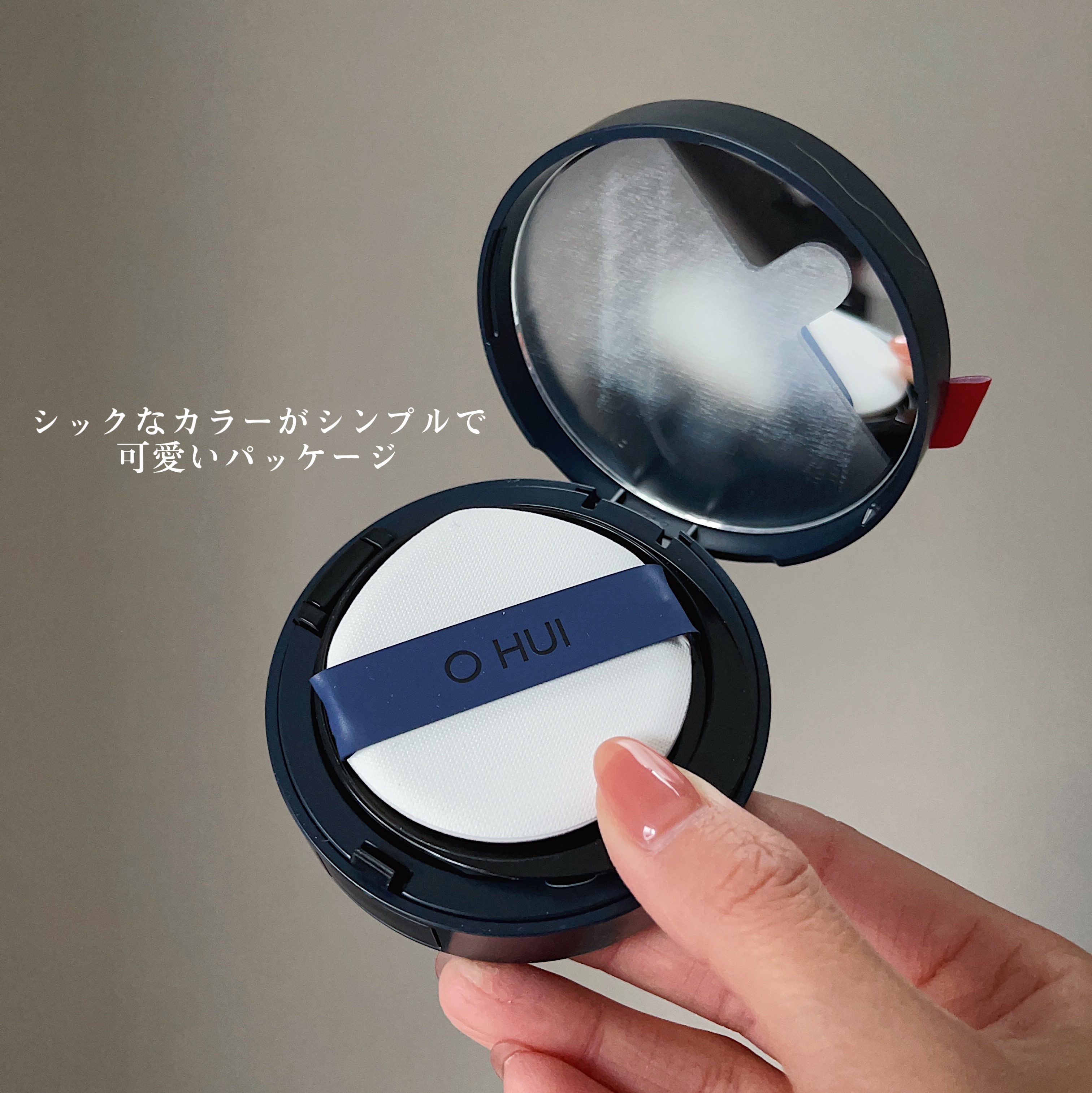 アルティメットフィット ロングウェアデニムクッション/OHUI/クッションファンデーションを使ったクチコミ（2枚目）