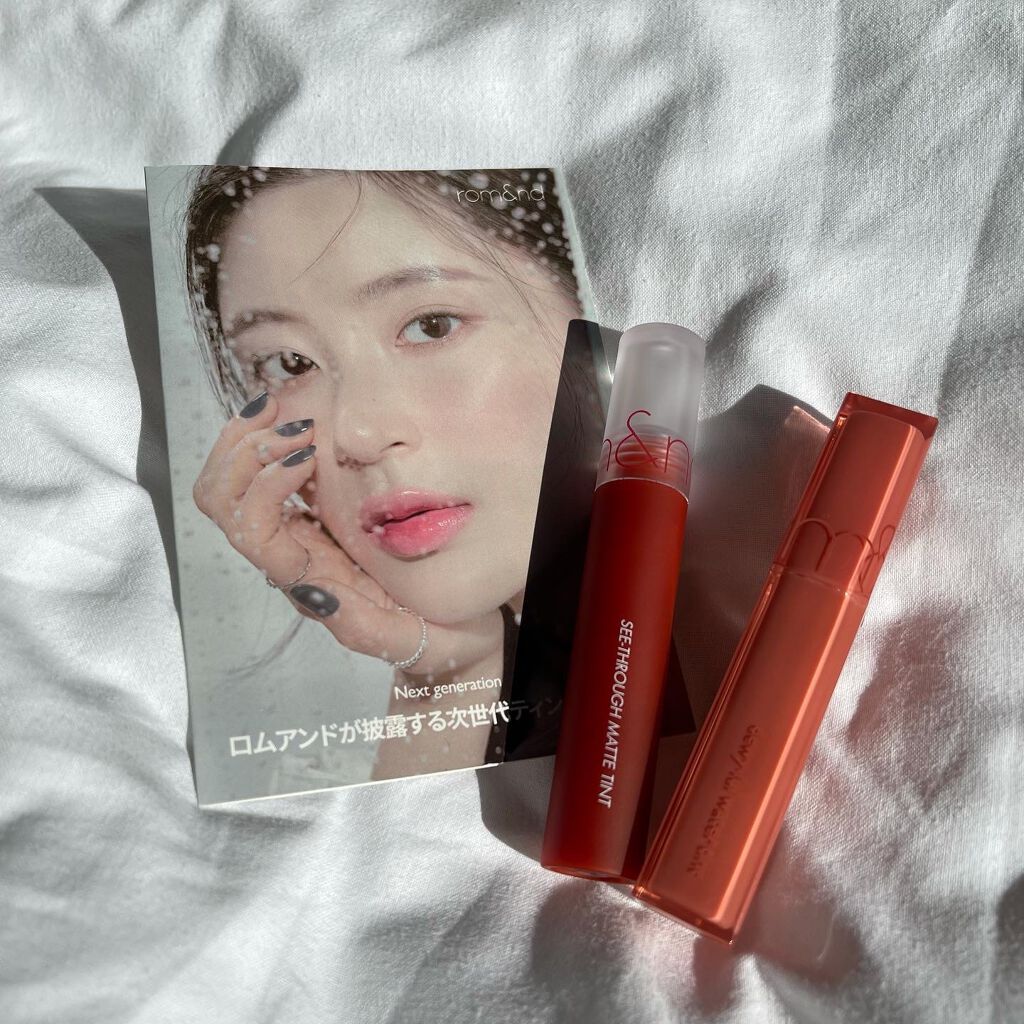 デュイフルウォーターティント/rom&nd/リップティントを使ったクチコミ（1枚目）