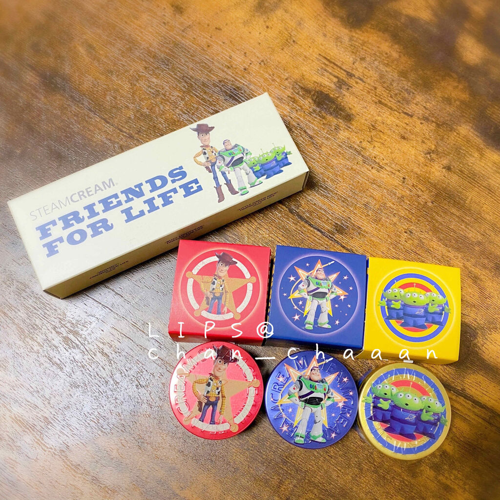 Disney design mini set -FRIENDS FOR LIFE-/STEAMCREAM/ボディクリームを使ったクチコミ（2枚目）