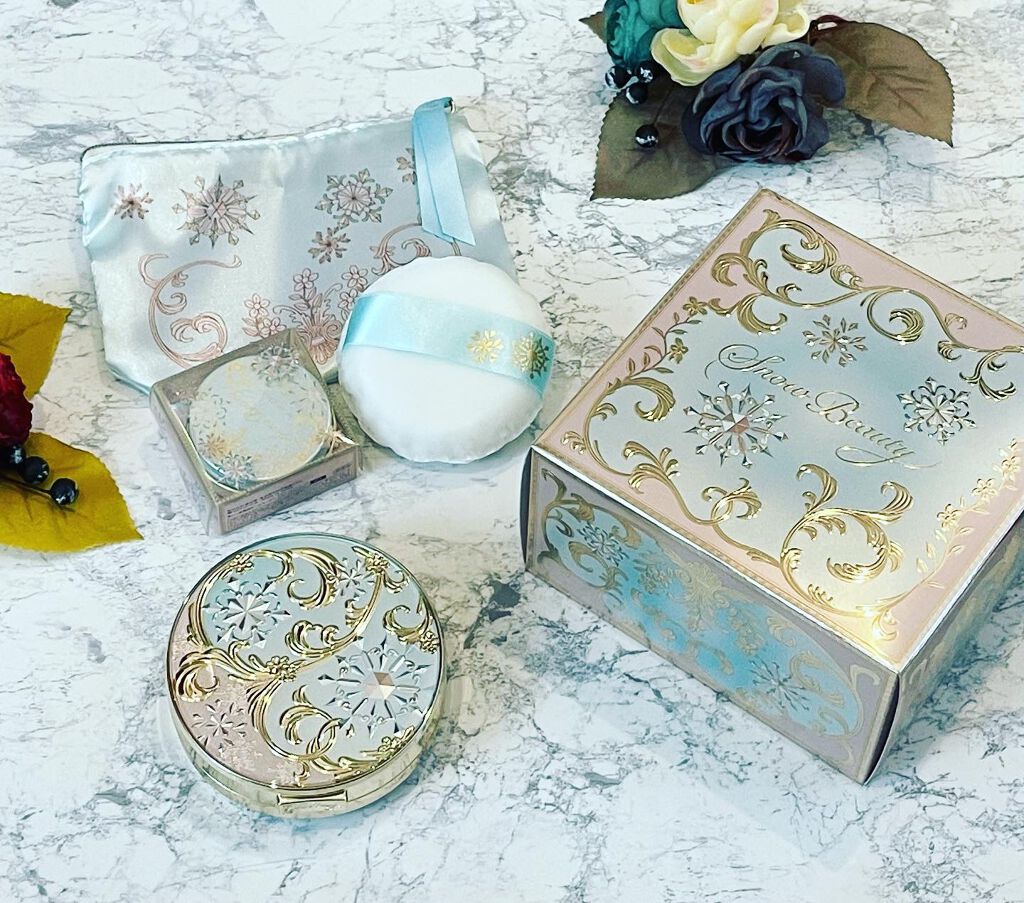 スノービューティー ホワイトニング スキンケアパウダーP2021 /スノービューティー/プレストパウダーを使ったクチコミ(1枚目)