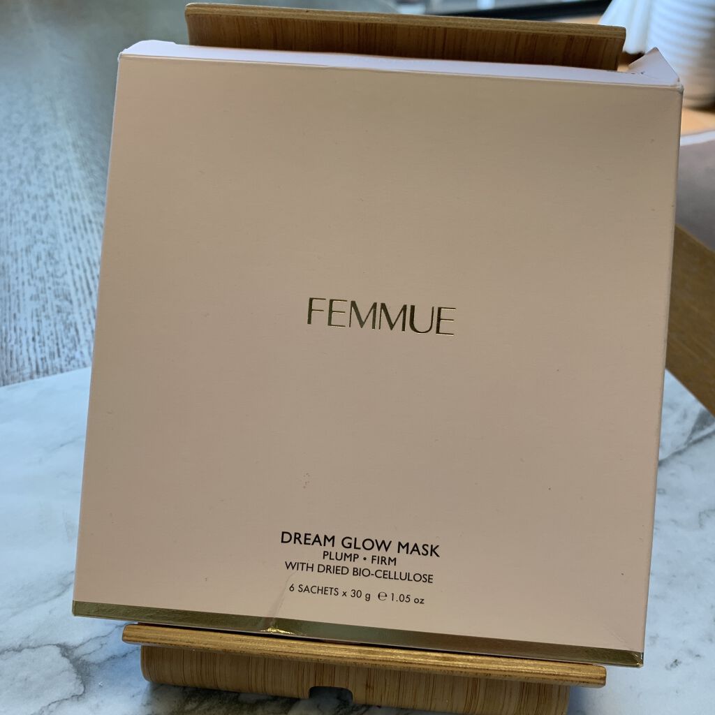 ドリームグロウマスク RR（透明感・キメ）/FEMMUE/シートマスク・パックを使ったクチコミ（2枚目）