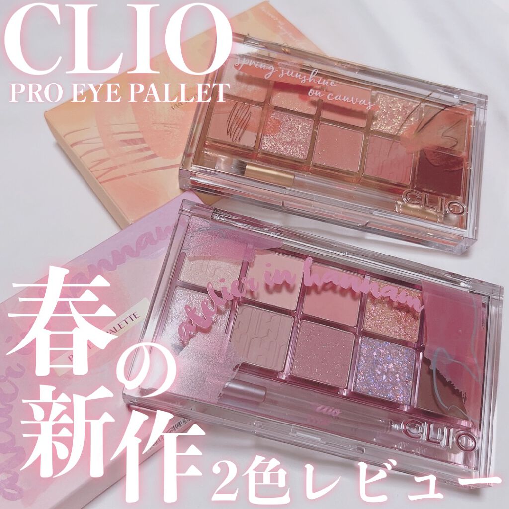 プロ アイ パレット/CLIO/アイシャドウパレットを使ったクチコミ（1枚目）