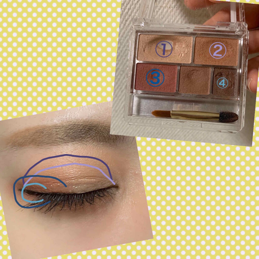 キラキラ アイシャドウ/ETUDE/スティックアイシャドウを使ったクチコミ（3枚目）