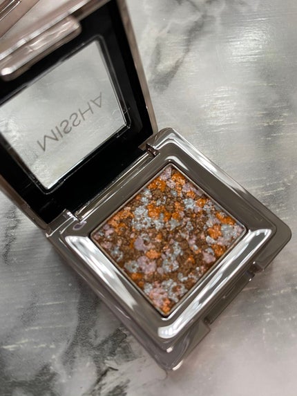 グリッタープリズム シャドウ/MISSHA/グリッターを使ったクチコミ(5枚目)