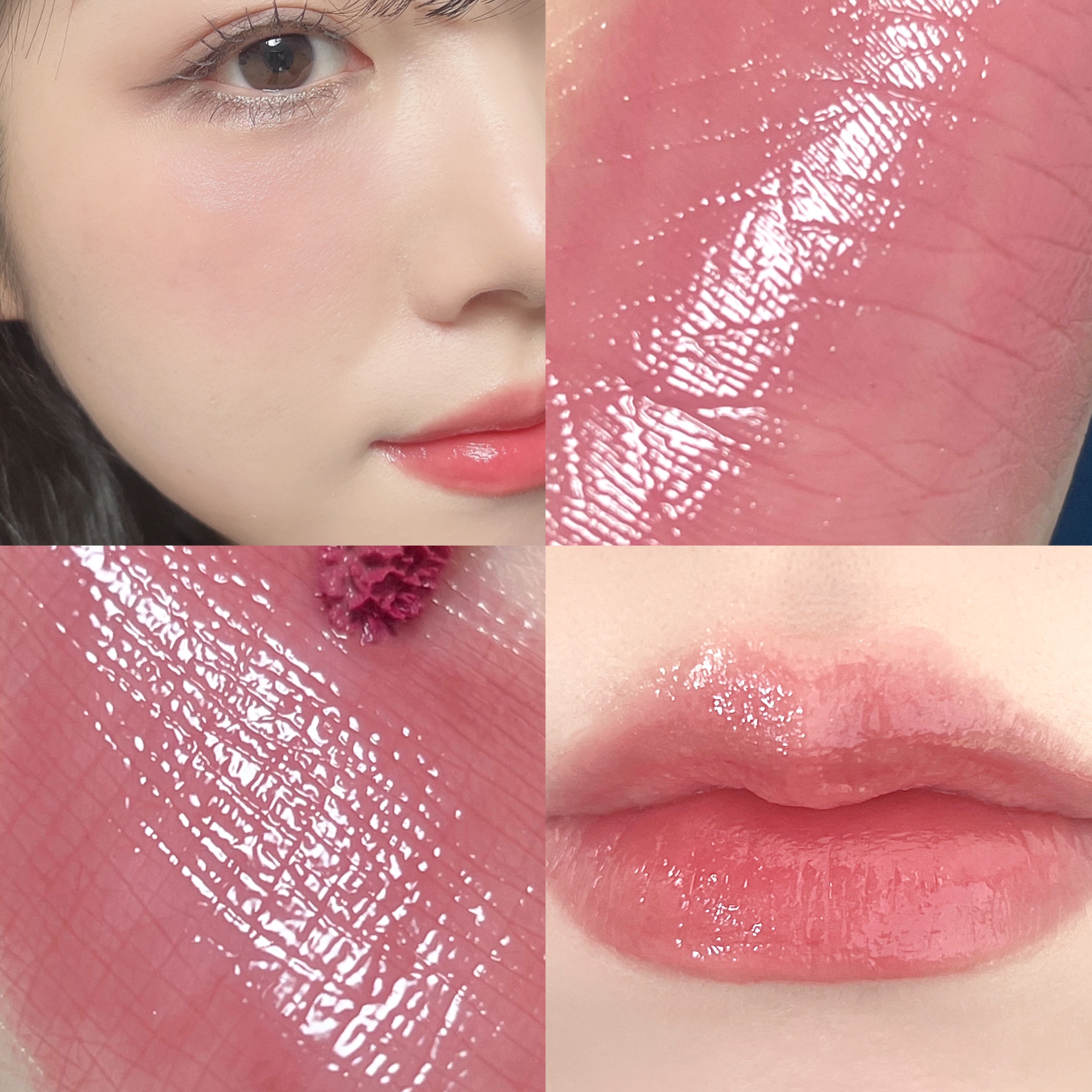 ザ ジューシーラスティングティント/rom&nd/リップティントを使ったクチコミ（3枚目）