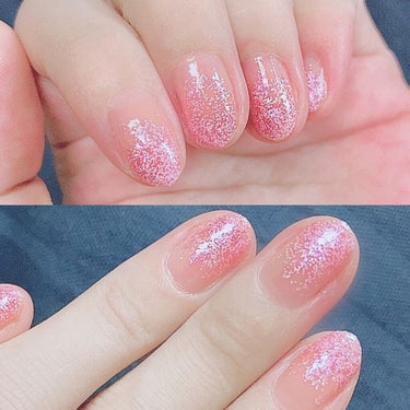 ネイルホリック Aurora Glitter/ネイルホリック/マニキュアを使ったクチコミ（3枚目）