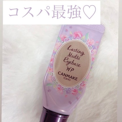 ラスティングマルチアイベース WP/キャンメイク/アイシャドウベースを使ったクチコミ(1枚目)