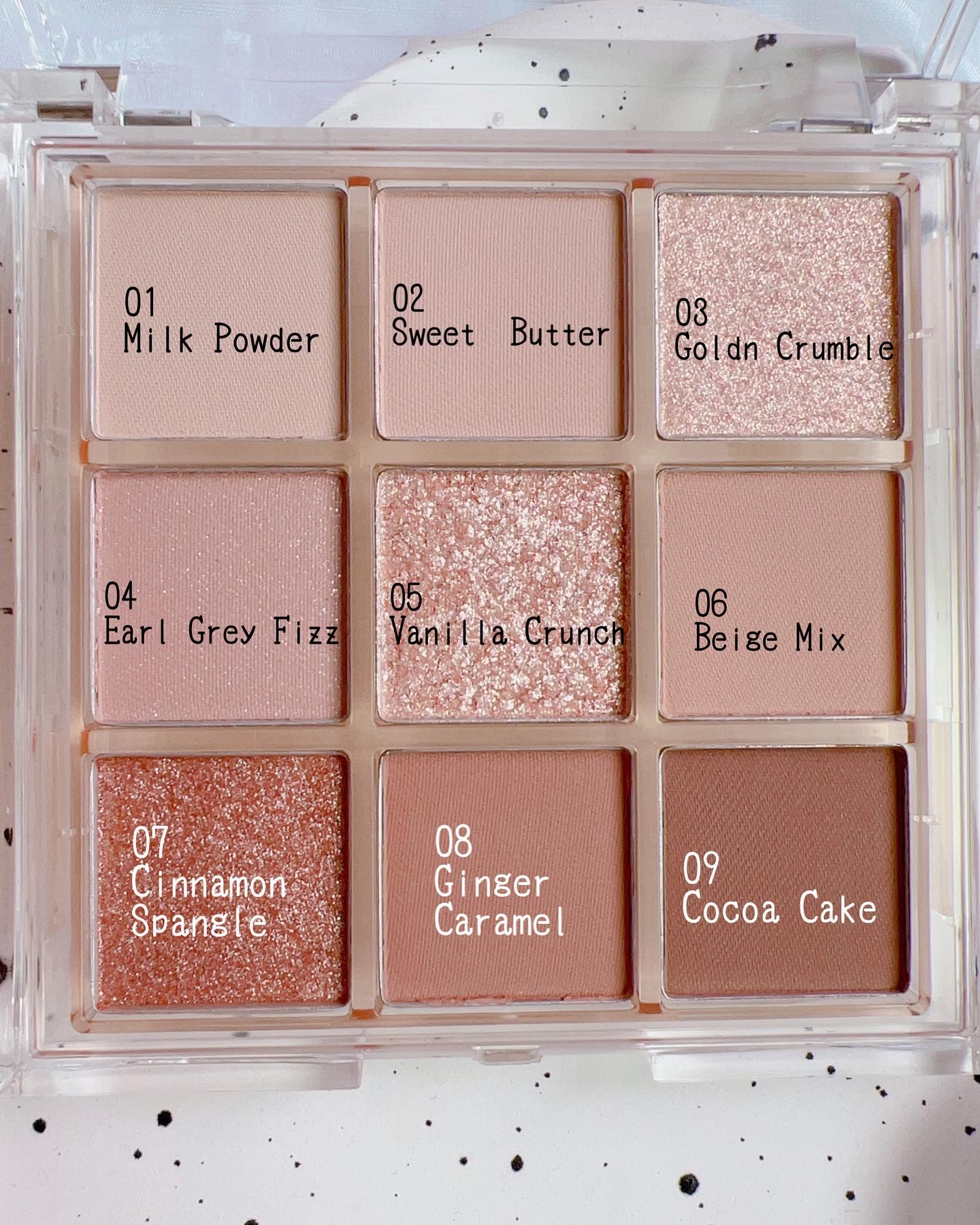 KEYBO FALL IN LOVE SHADOW PALETTE/keybo/アイシャドウパレットを使ったクチコミ（3枚目）