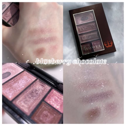 ショコラスウィート アイズ/リンメル ロンドン/アイシャドウパレットを使ったクチコミ(1枚目)
