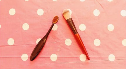 歯ブラシ型メイクブラシ/DAISO/メイクブラシを使ったクチコミ(1枚目)