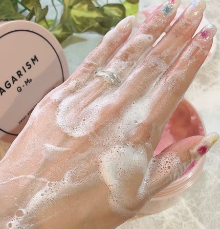 Q+Me スウィート ボム タラソ スクラブ/AGARISM/バストケア・ヒップケアを使ったクチコミ(7枚目)