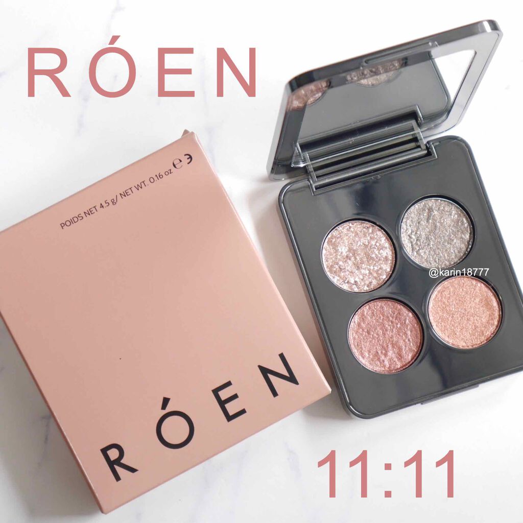 ROEN BEAUTY Eye Shadow Palette/ROEN BEAUTY /アイシャドウパレットを使ったクチコミ(1枚目)
