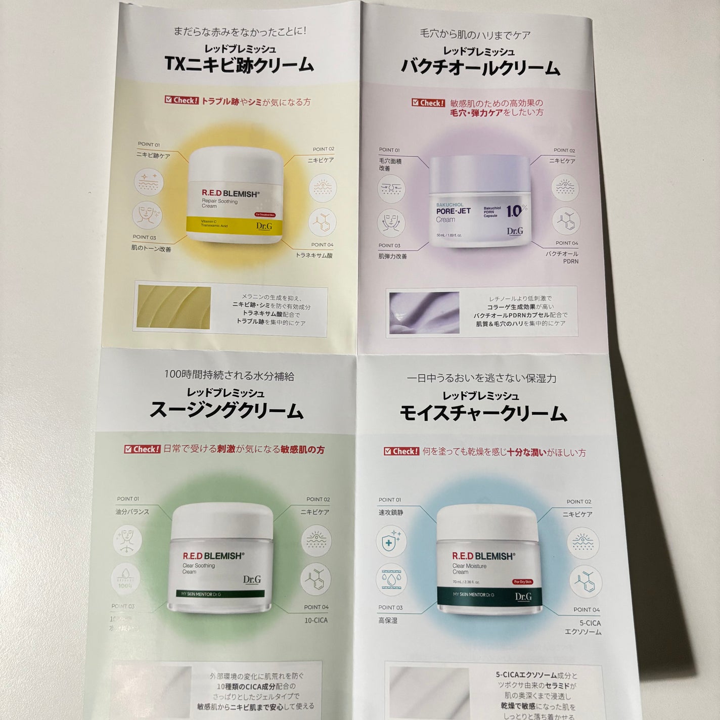 レッドブレミッシュ クリアモイスチャークリーム/Dr.G/フェイスクリームを使ったクチコミ(5枚目)