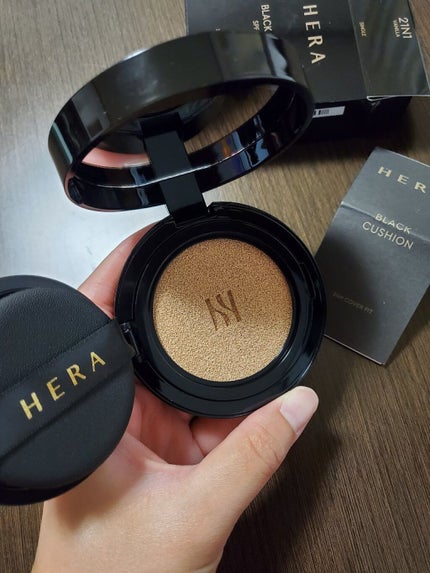 ブラック クッション/HERA/クッションファンデーションを使ったクチコミ(1枚目)
