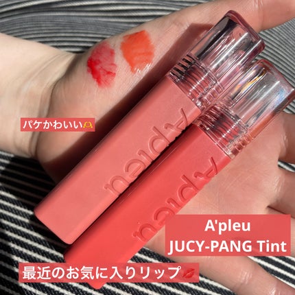 アピュー ジューシーパン ティント/A’pieu/リップティントを使ったクチコミ(1枚目)