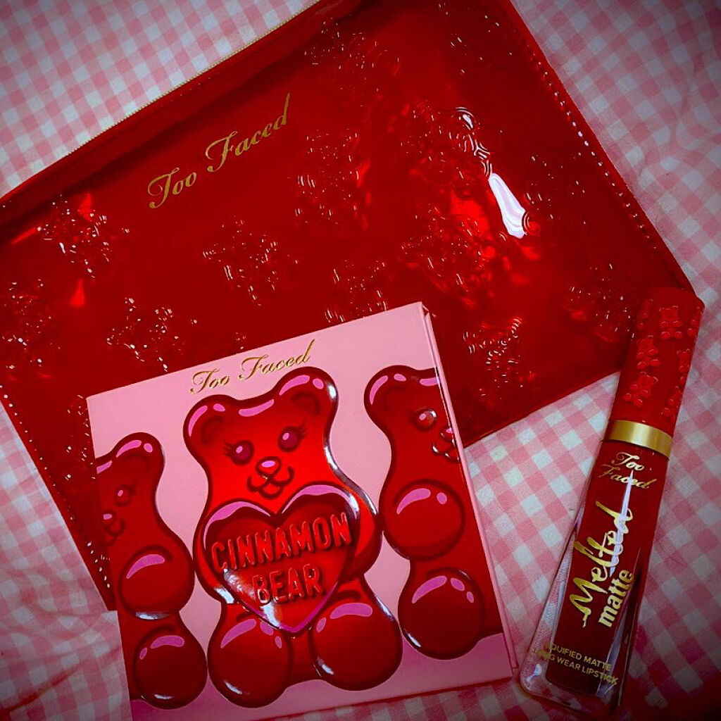 シナモン ベア メイクアップ コレクション/Too Faced/アイシャドウパレットを使ったクチコミ（2枚目）