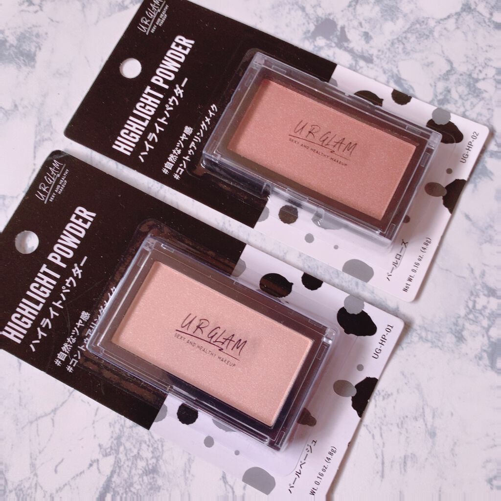 URGLAM　HIGHLIGHT POWDER/U R GLAM/パウダーハイライトを使ったクチコミ（3枚目）