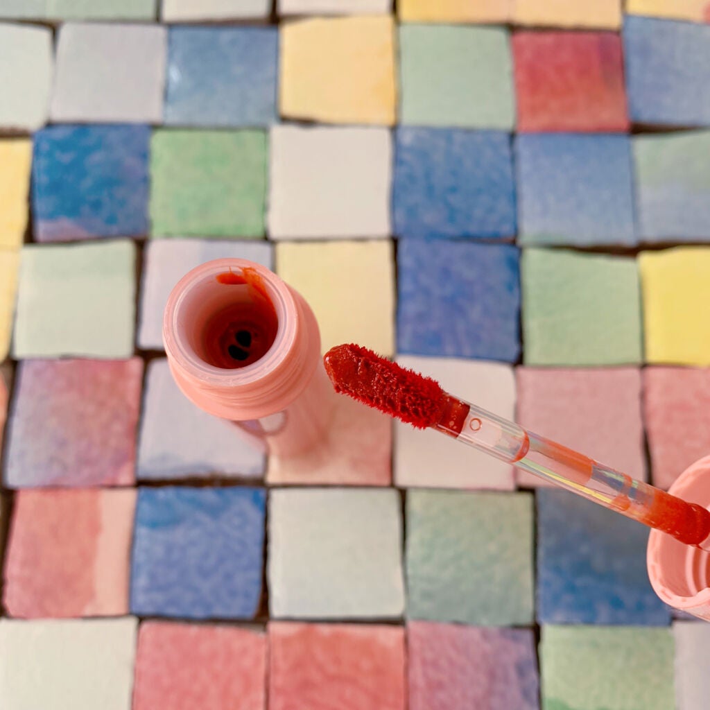 アピュー ジューシーパン スパークリングティント/A’pieu/口紅を使ったクチコミ(2枚目)