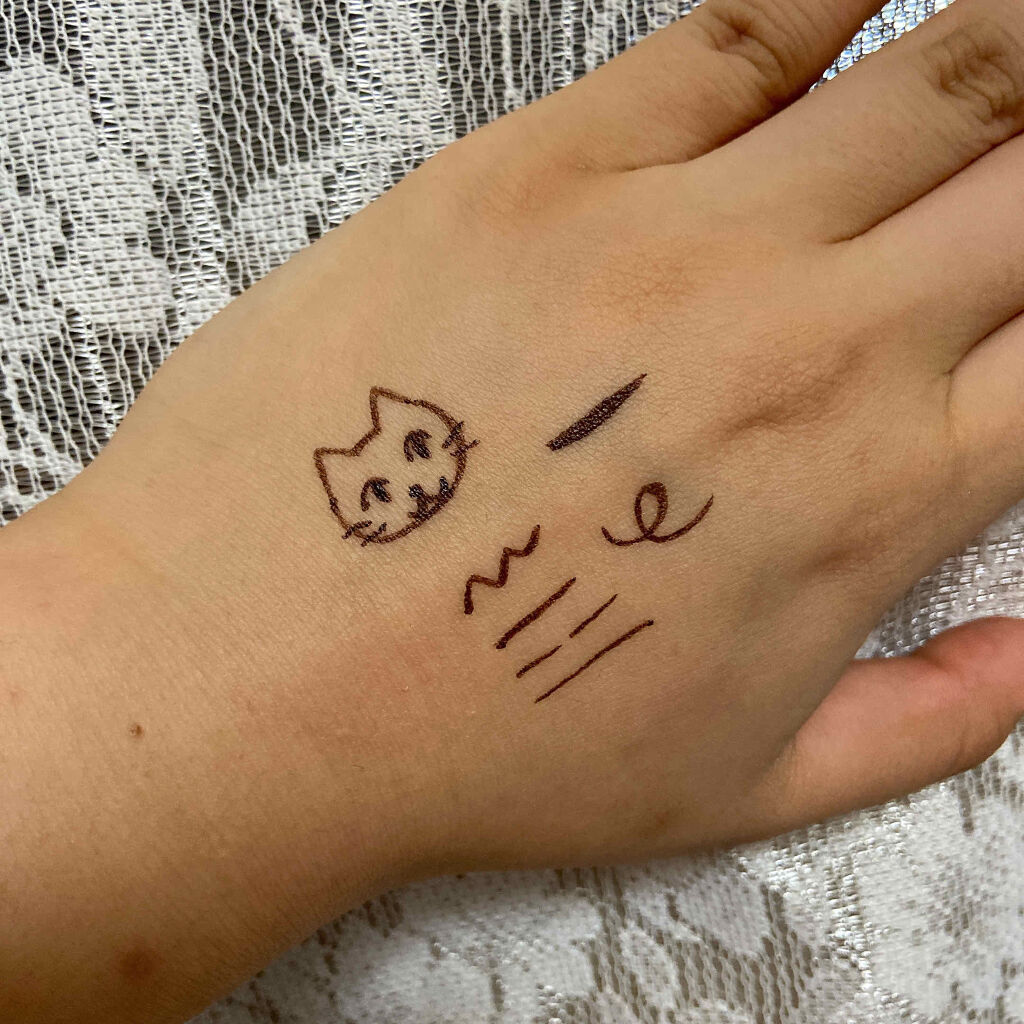 スキルレスライナー/LUMIURGLAS/リキッドアイライナーを使ったクチコミ（2枚目）