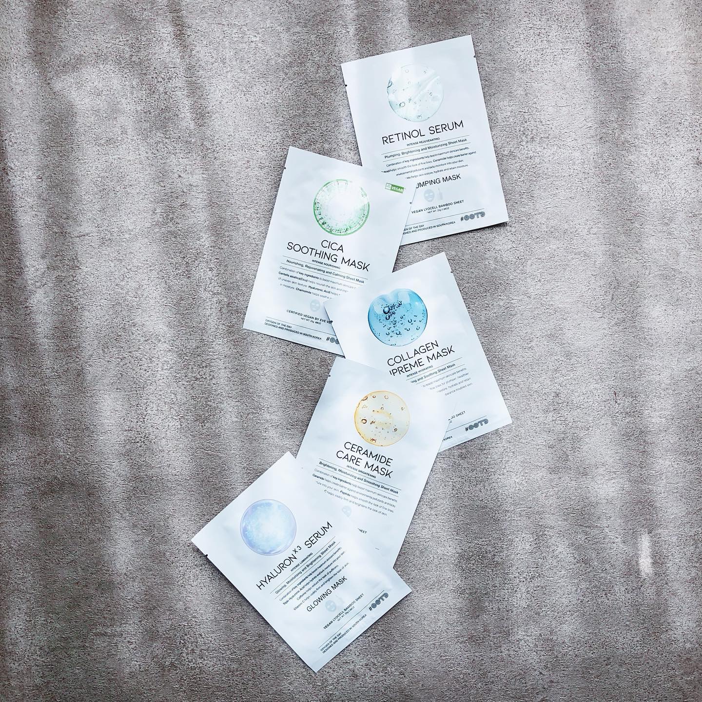 フェイスパック 選べる5種/OOTD Beauty/シートマスク・パックを使ったクチコミ（1枚目）