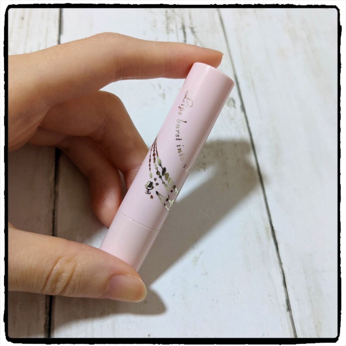 サクラドロップエッセンス (スティック)/インテグレート/リップケアを使ったクチコミ（1枚目）