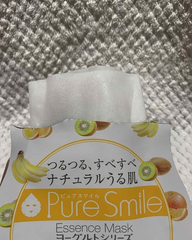 Pure Smile ヨーグルトシリーズ ミックスフルーツのクチコミ「こんばんはପ(◍˘ ꒳˘)✯*･☪:.｡ 

今日のパックの紹介です♪

☆PureSmile.....」（3枚目）