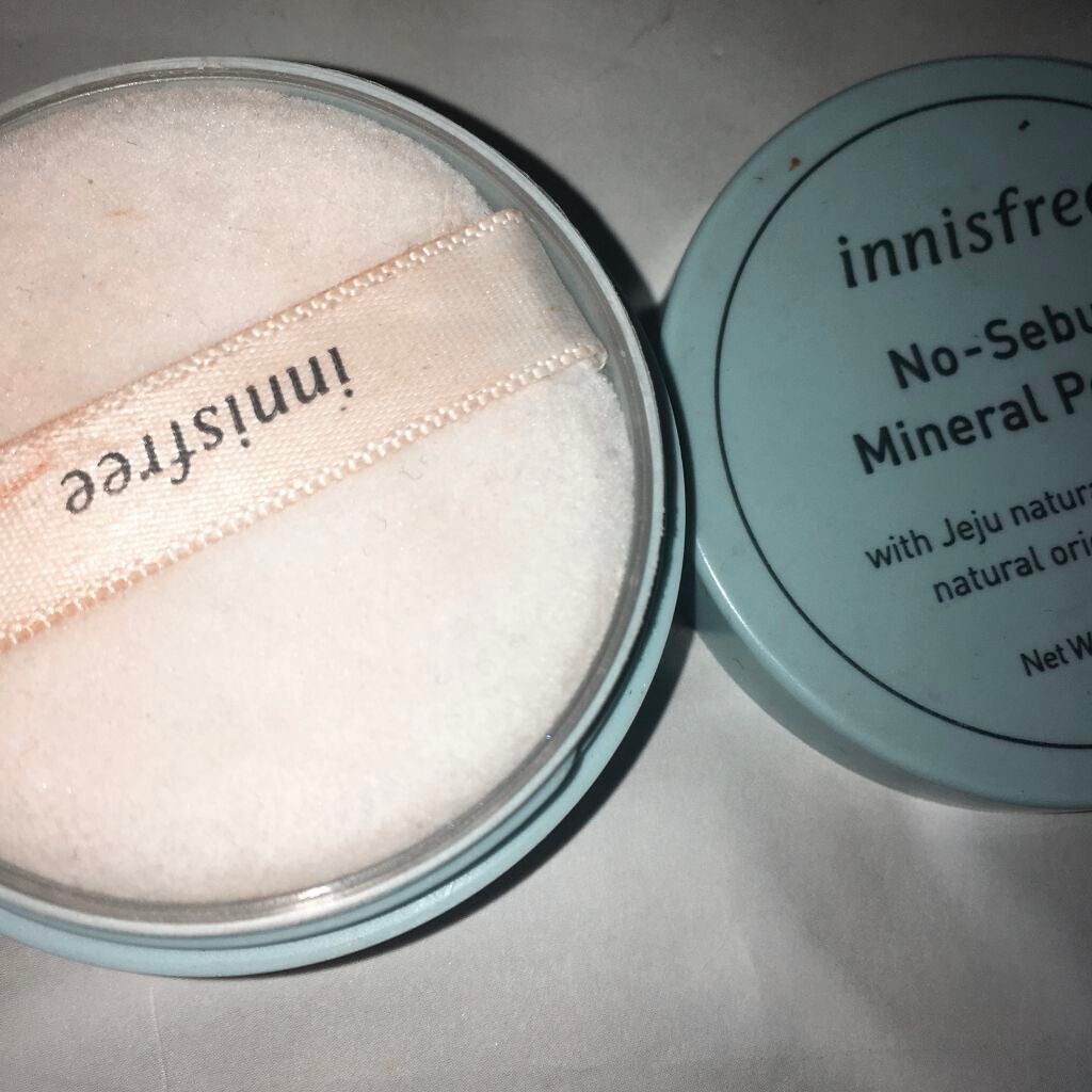 ノーセバム ミネラルパウダー/innisfree/ルースパウダーを使ったクチコミ(2枚目)
