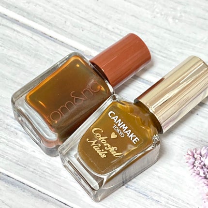 ムードペブルネイル/rom&nd/マニキュアを使ったクチコミ(3枚目)