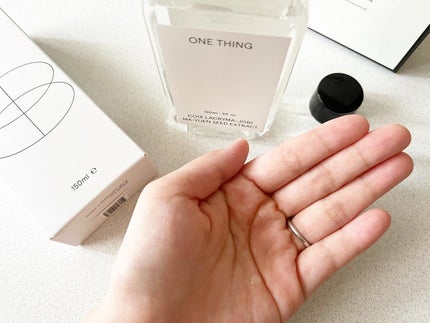 ヒアルロン酸化粧水/ONE THING/化粧水を使ったクチコミ(3枚目)