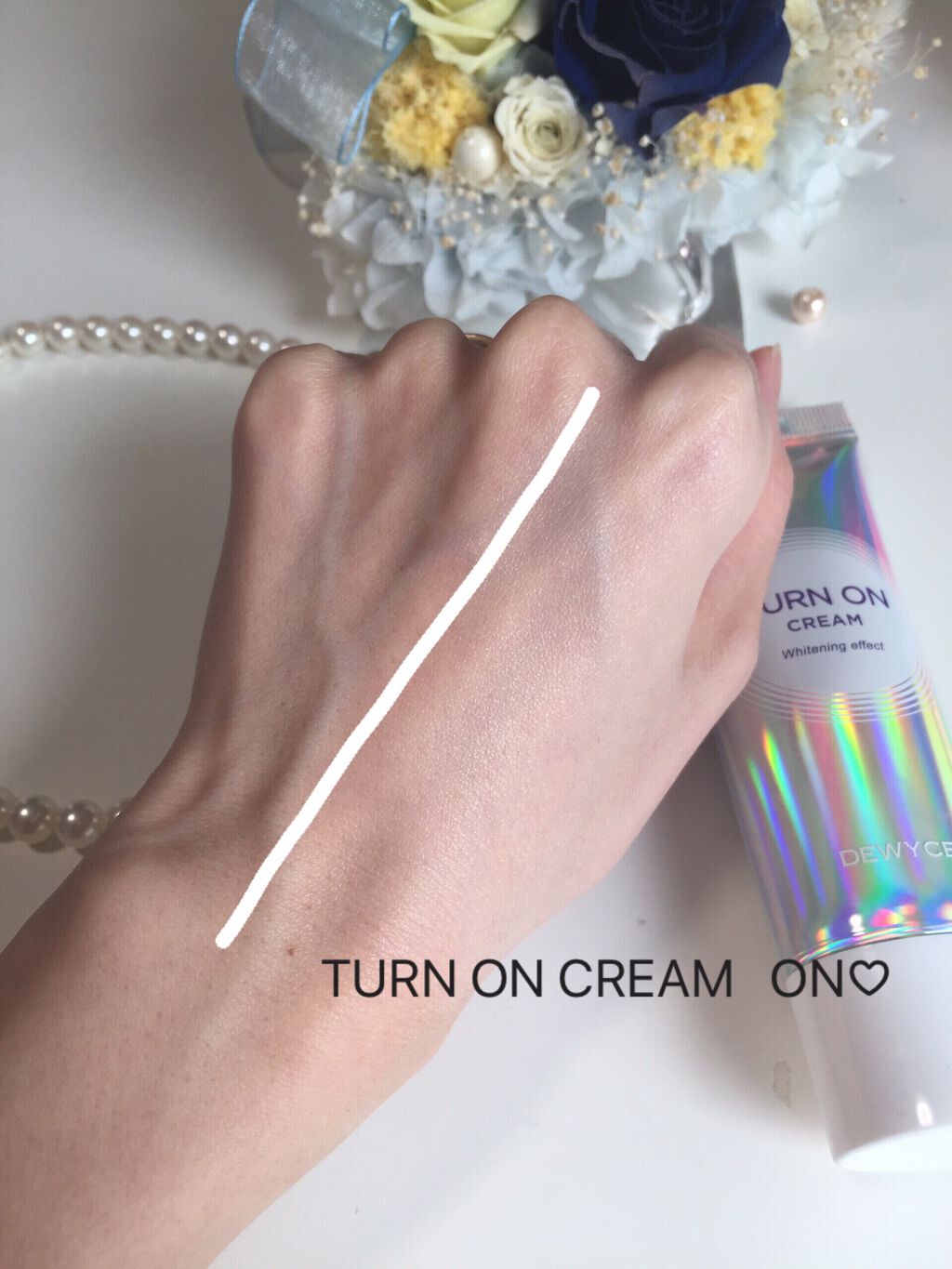 デュイセル ターンオンクリーム/DEWYCEL/フェイスクリームを使ったクチコミ（2枚目）