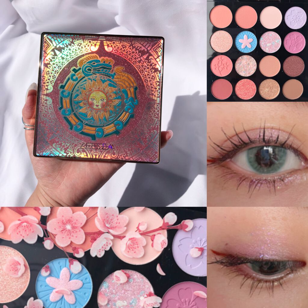 イメージ「マヤ」 アイシャドウパレット/ZEESEA/アイシャドウパレットを使ったクチコミ（2枚目）