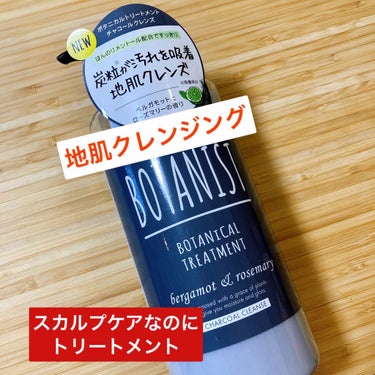 ボタニカルトリートメントチャコールクレンズ/BOTANIST/シャンプー・コンディショナーを使ったクチコミ（1枚目）