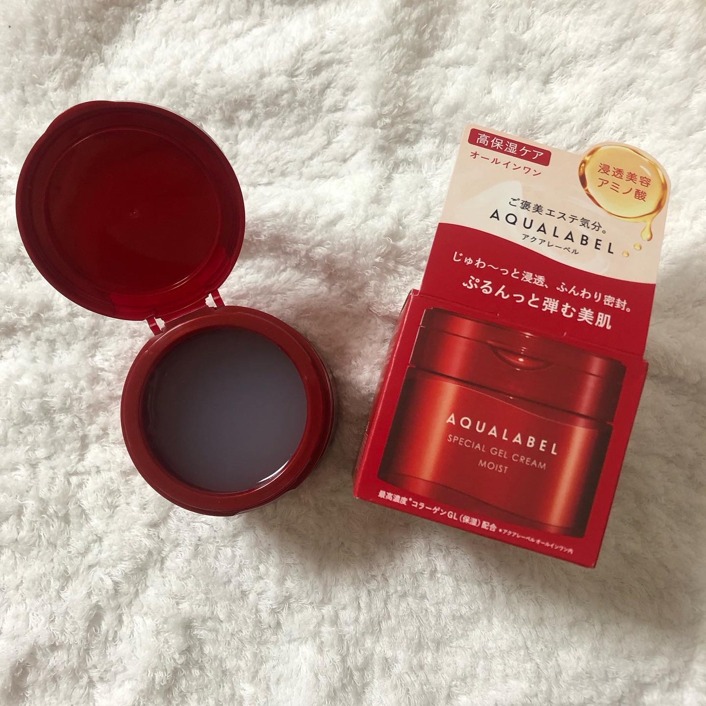 スペシャルジェルクリーム EX(モイスト)/アクアレーベル/オールインワン化粧品を使ったクチコミ（2枚目）