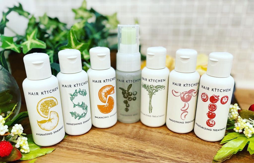 hairkitchen ホームケア ミニボトルセット/HAIR KITCHEN/サロンシャンプーを使ったクチコミ（1枚目）