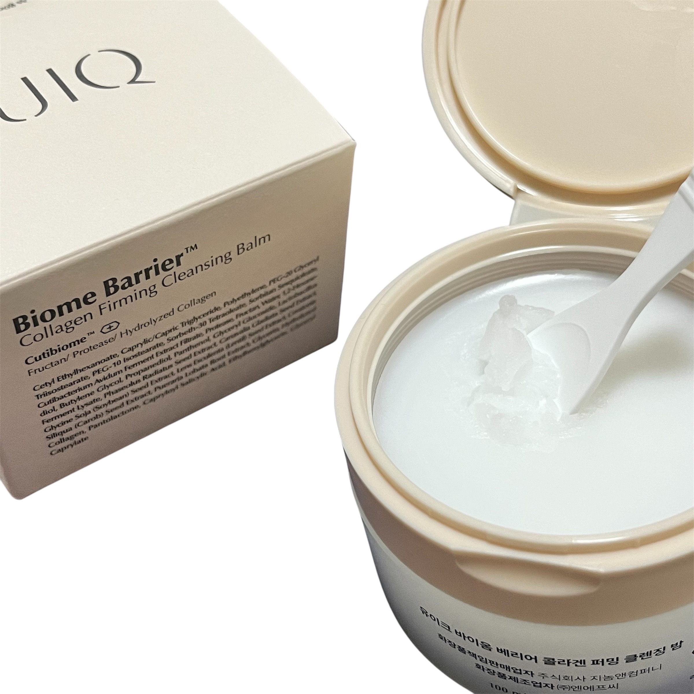 バイオームバリアコラーゲンファーミングクレンジングバーム/UIQ/クレンジングバームを使ったクチコミ（2枚目）