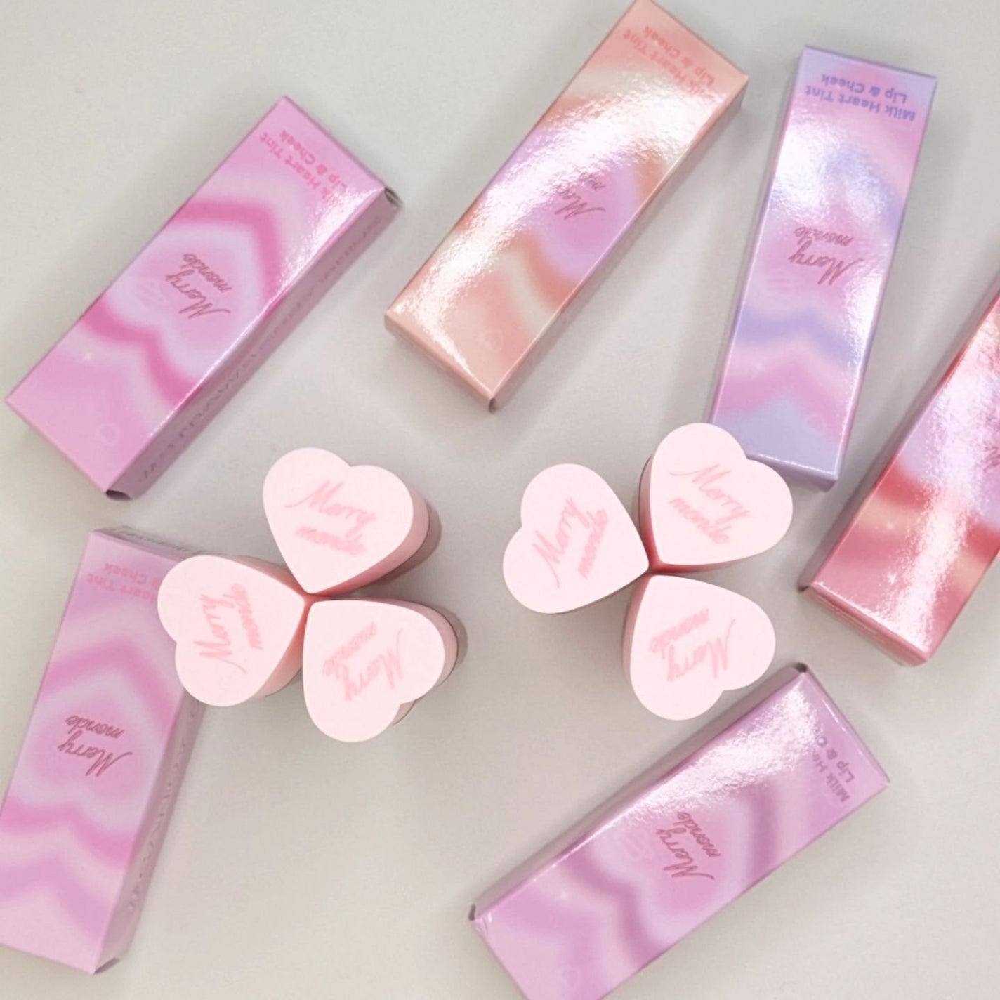 ミルクハートティントリップアンドチーク/Merrymonde/リップティントを使ったクチコミ(2枚目)