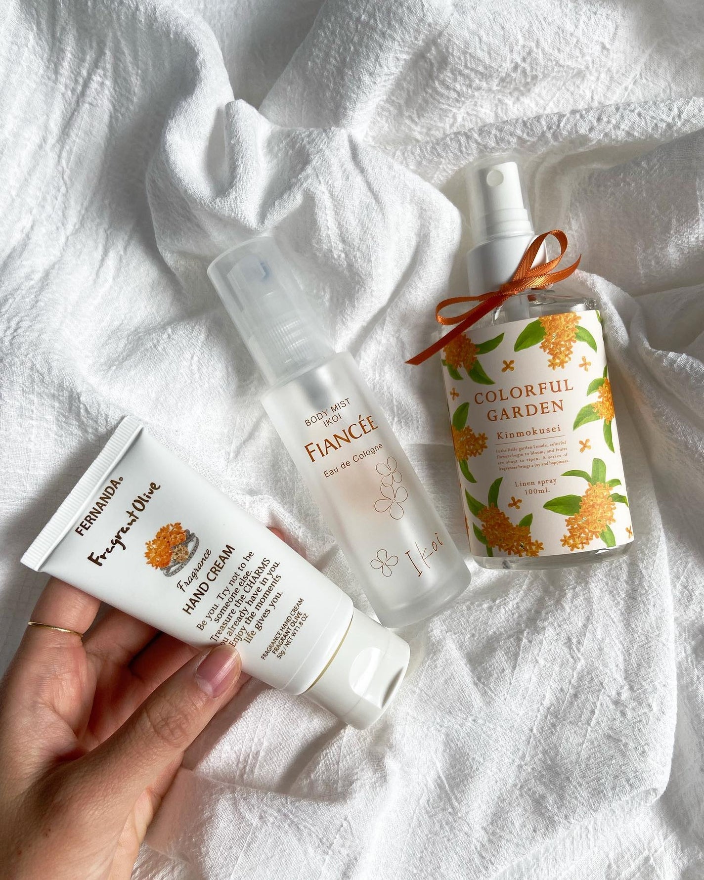フレグランスハンドクリーム(フレグラントオリーブ)/フェルナンダ/ハンドクリームを使ったクチコミ(1枚目)