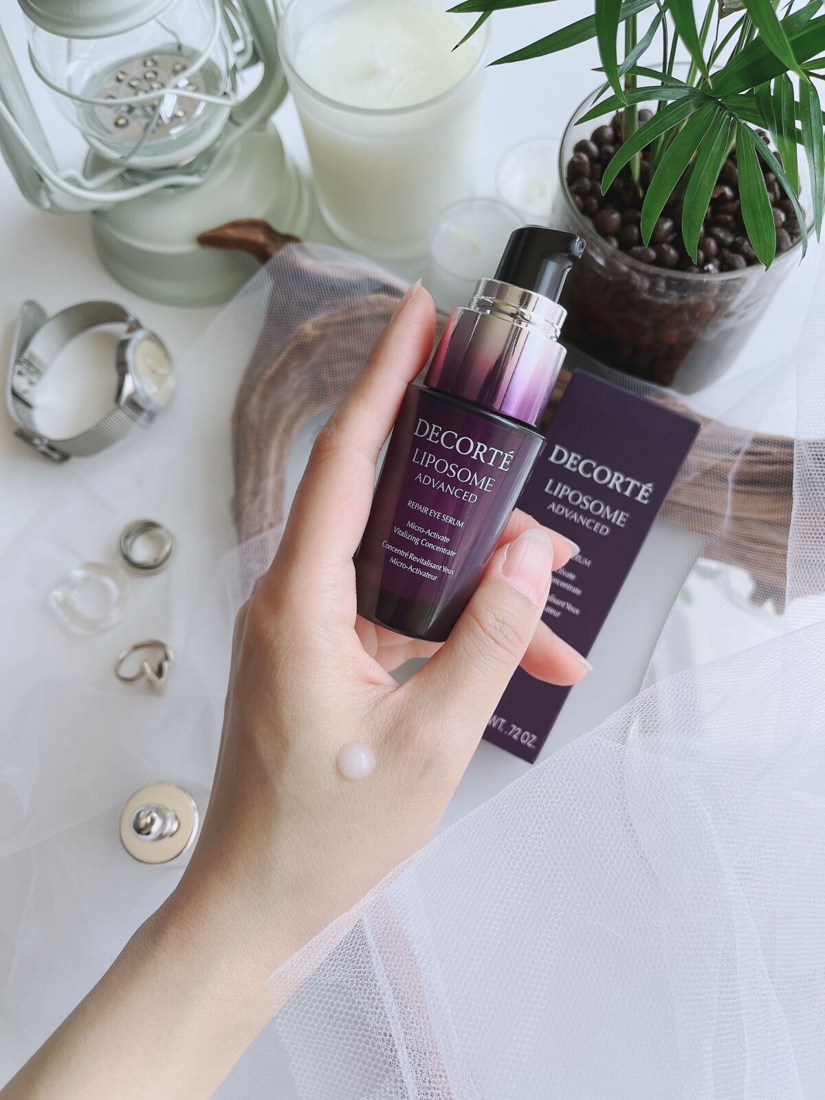 リポソーム アドバンスト リペアアイセラム/DECORTÉ/アイケア・アイクリームを使ったクチコミ(3枚目)