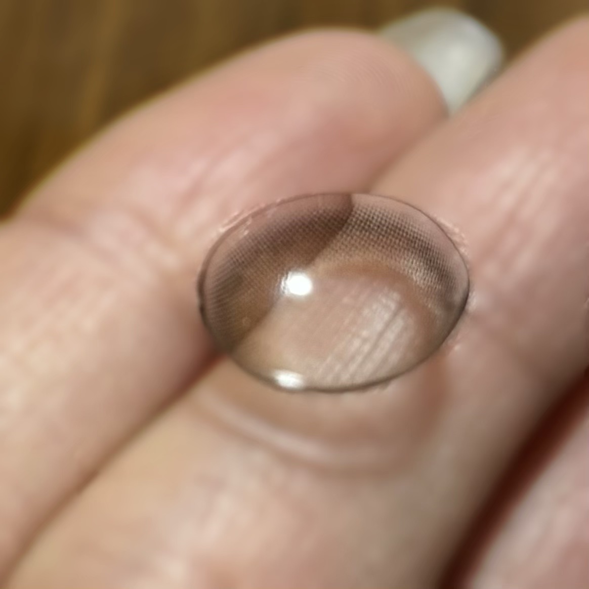 LARME MELTY SERIES(ラルムメルティシリーズ) ミルクブラウン/LARME/カラーコンタクトレンズを使ったクチコミ（2枚目）