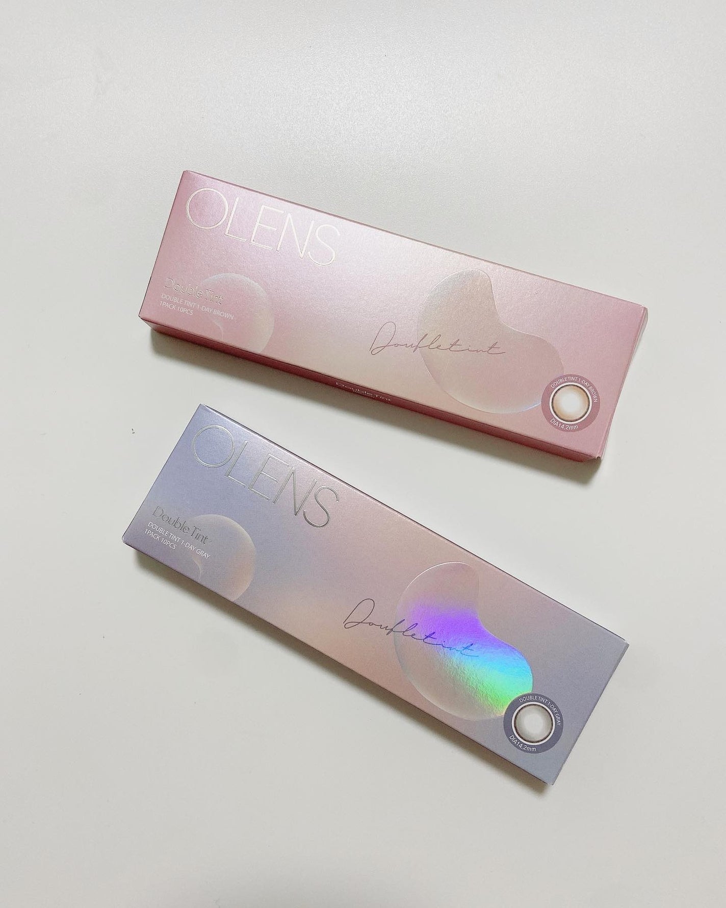 Double Tint 1day/OLENS/カラーコンタクトレンズを使ったクチコミ(2枚目)